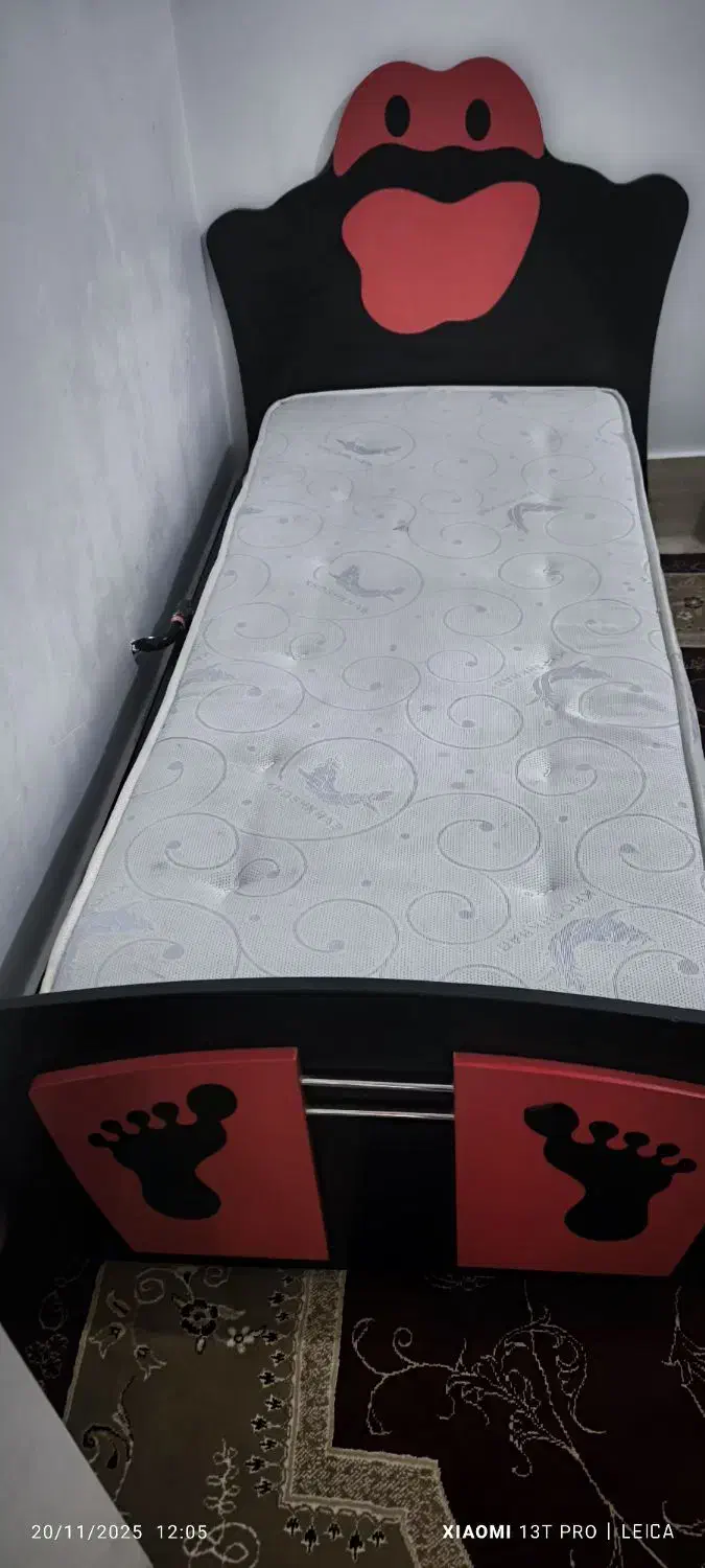 تخت خواب نوجوان|تخت و سرویس خواب|قم, حکمت شمالی|دیوار