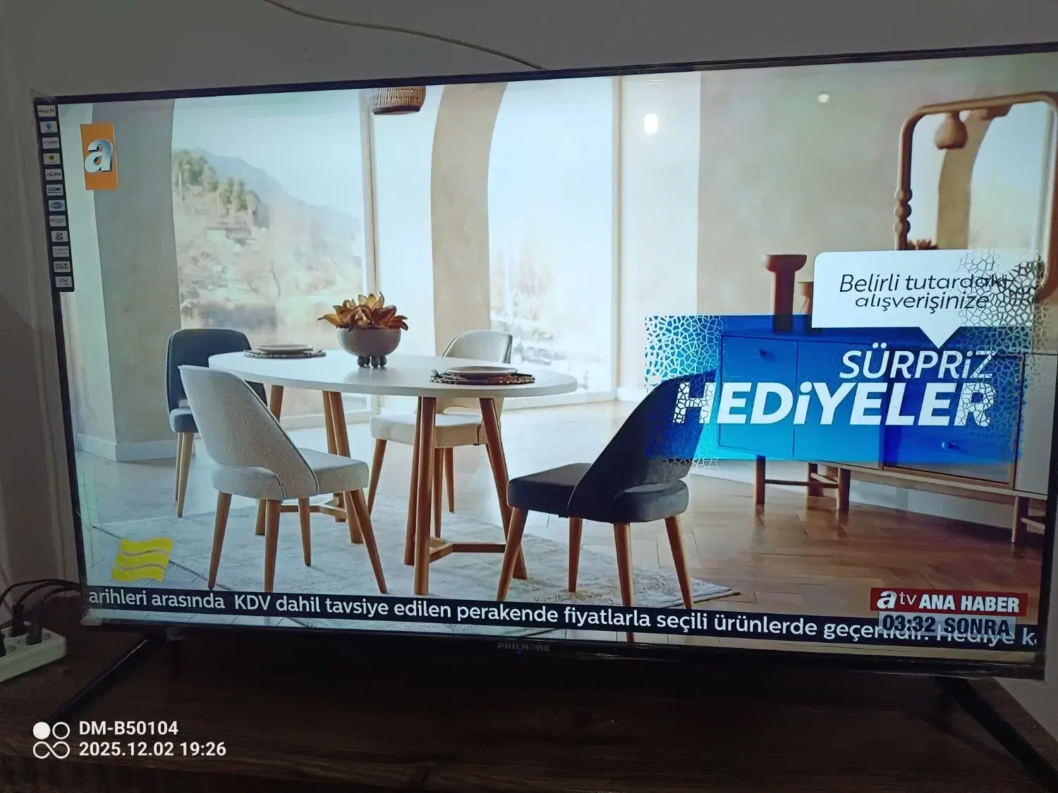 تلوزیون فیلمور 50اینچ 4k|تلویزیون و پروژکتور|خوی, |دیوار