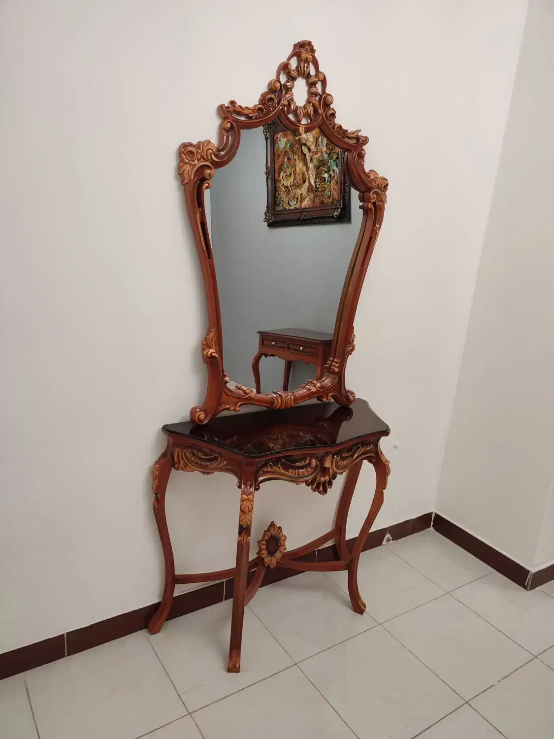 آینه کنسول|بوفه، ویترین، کنسول|تهران, شهرک امیرالمومنین|دیوار