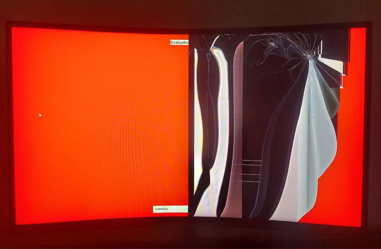 مانیتور معیوب سامسونگ S27C390EAM|قطعات و لوازم جانبی رایانه|آمل, |دیوار