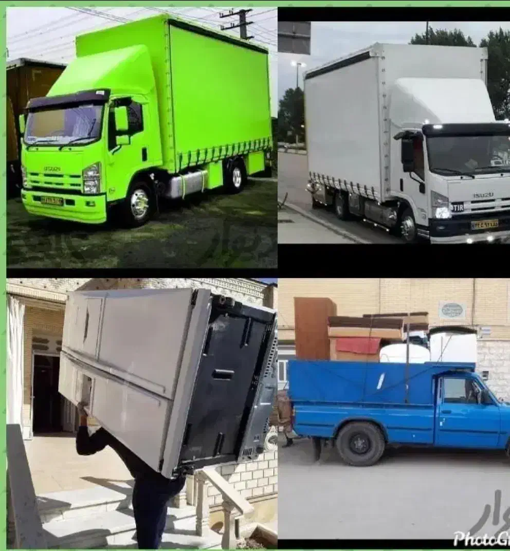 جابجایی اساس منزل شاهوار ماشین مسقف کارگر ماهر|خدمات حمل و نقل|شاهرود, |دیوار