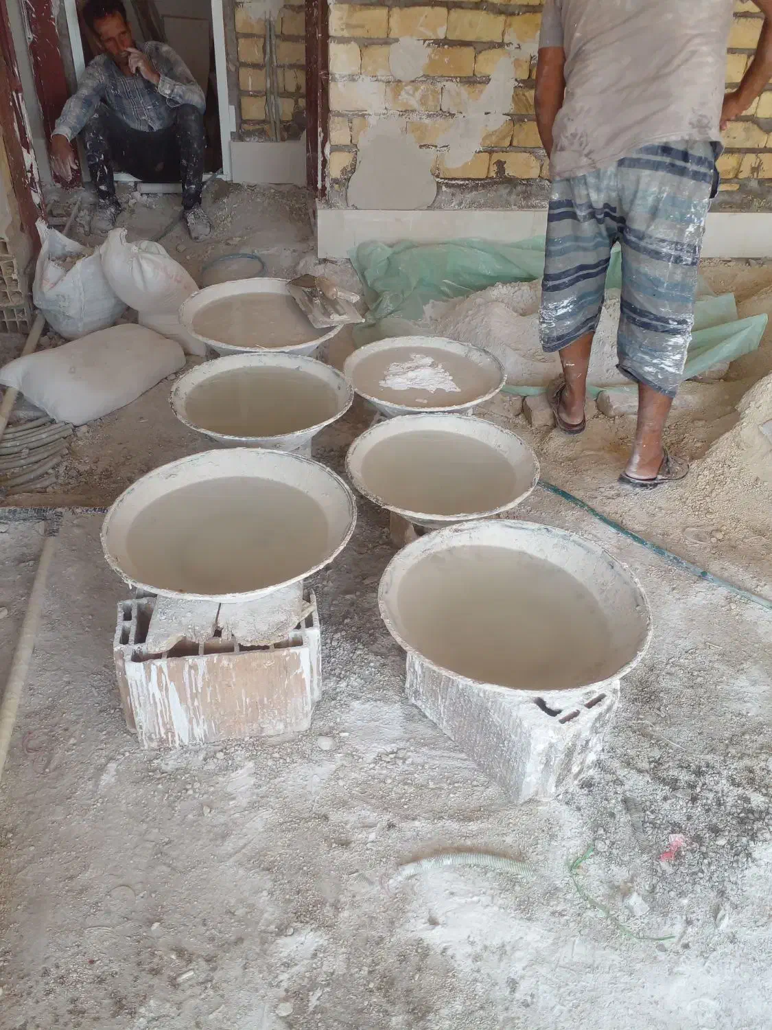 کار بنایی و گچکاری با قیمت مناسب|خدمات پیشه و مهارت|کاشان, قطب راوندی|دیوار