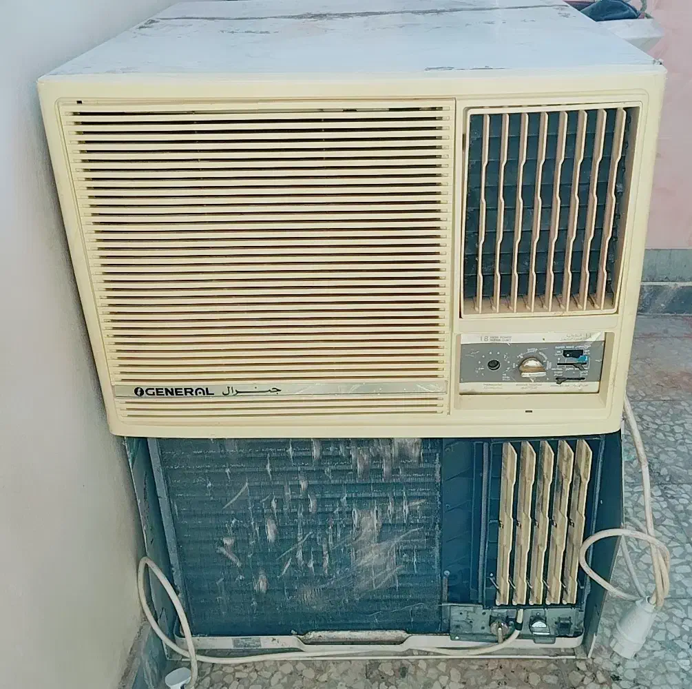 فروش دو عدد کولر گازی اجنرال 18هزار با سرمایش بالا|کولر گازی و فنکوئل|قشم, |دیوار