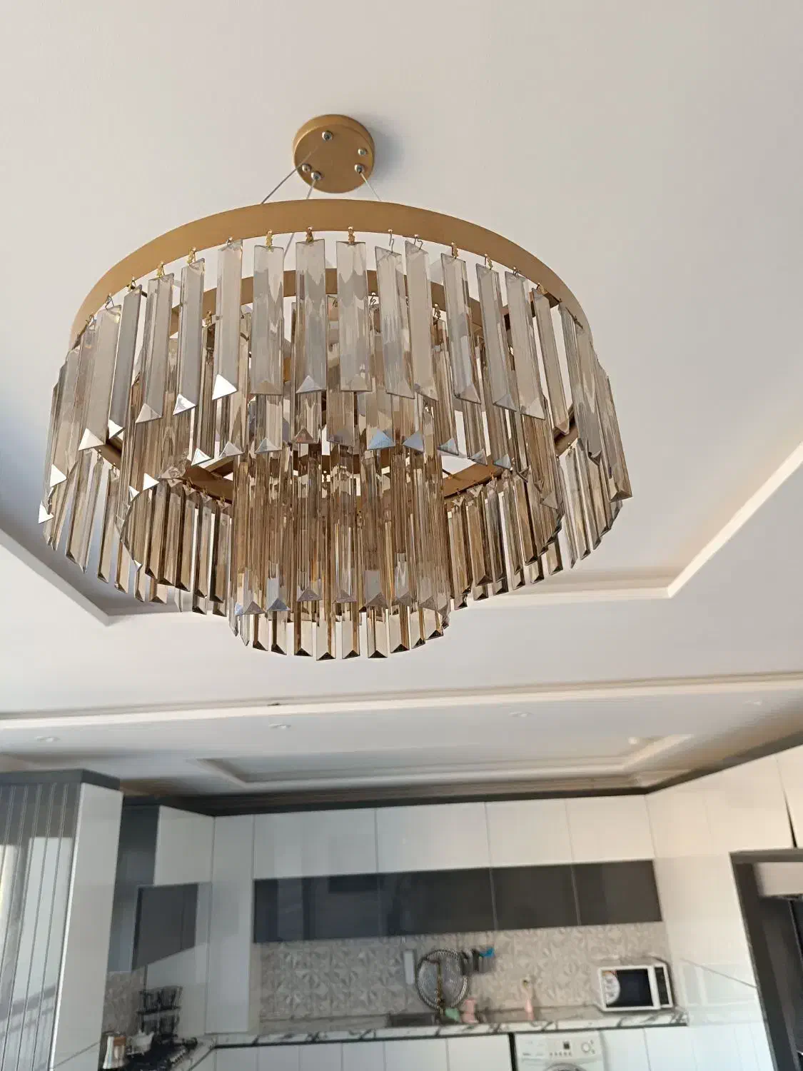 لوستر پذیرایی و آشپزخانه|لوستر و چراغ آویز|همدان, |دیوار