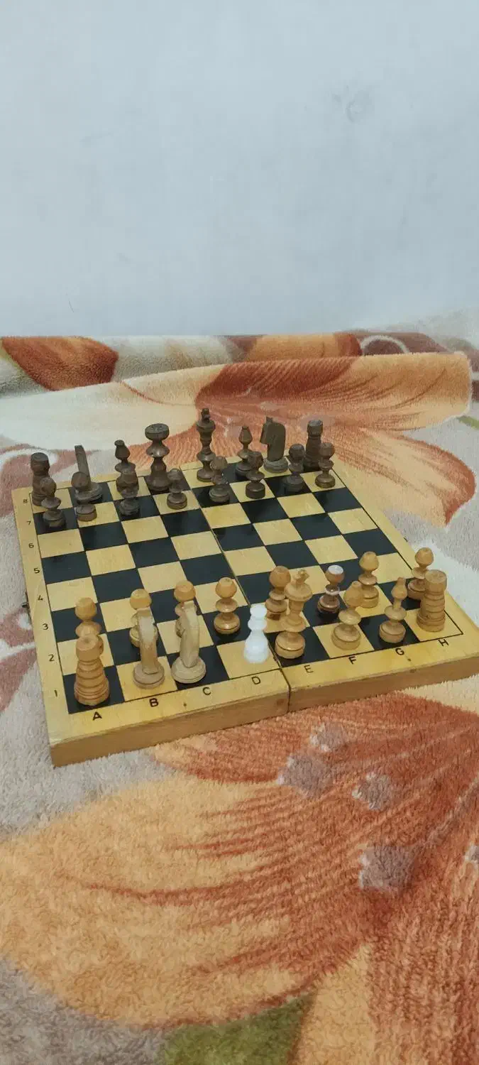 شطرنج چوبی|کلکسیون و سرگرمی|رشت, سعدی (تختی)|دیوار