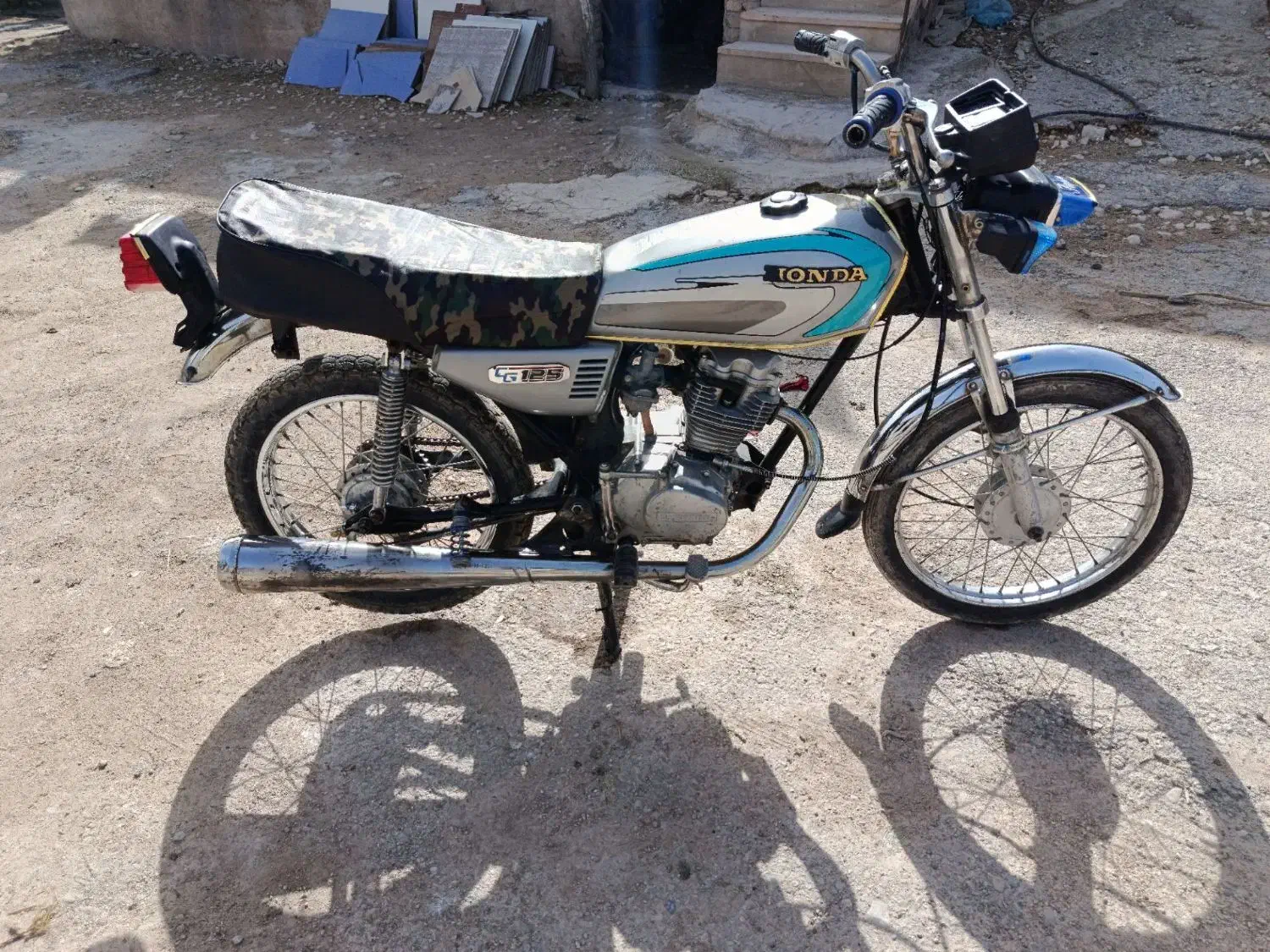 موتور ۱۲۵ مزایده مدل 92|موتورسیکلت|سرپل ذهاب, |دیوار