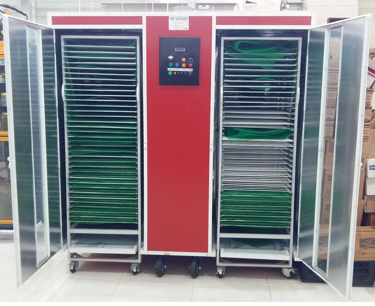 دستگاه خشک کن انواع میوه،سبزیجات،صیفی جات (نو)|ماشینآلات صنعتی|قزوین, |دیوار