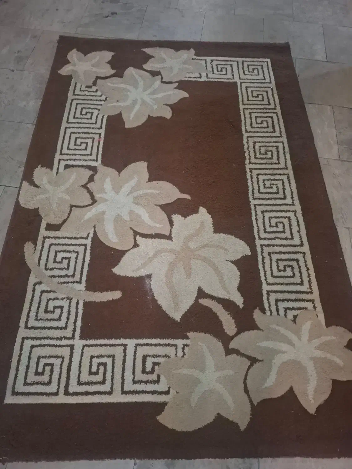 ۲ تخته فرش ۴ متری فانتزی ماشینی کارکرده|فرش|تهران, مجیدیه|دیوار