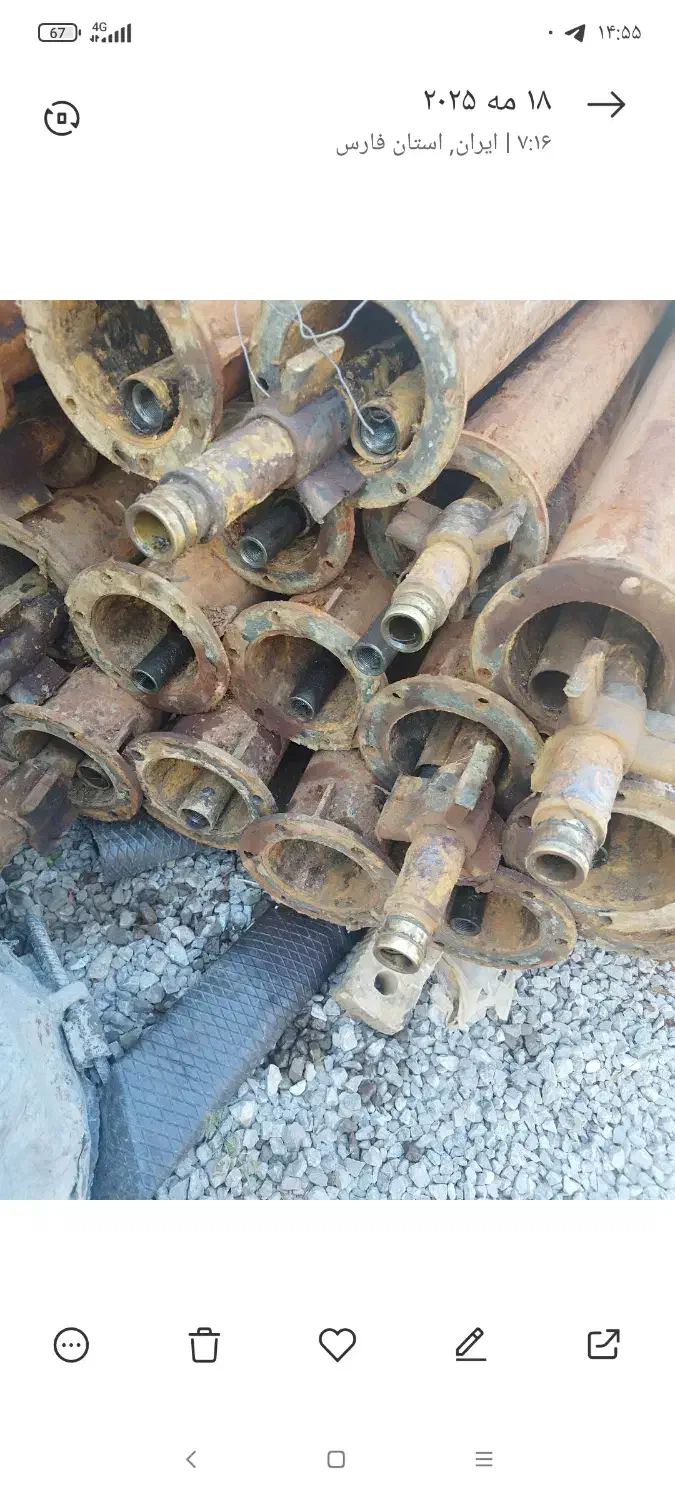 پمپ لوله 5اینج 23شاخه|عمدهفروشی|حسن آباد, |دیوار