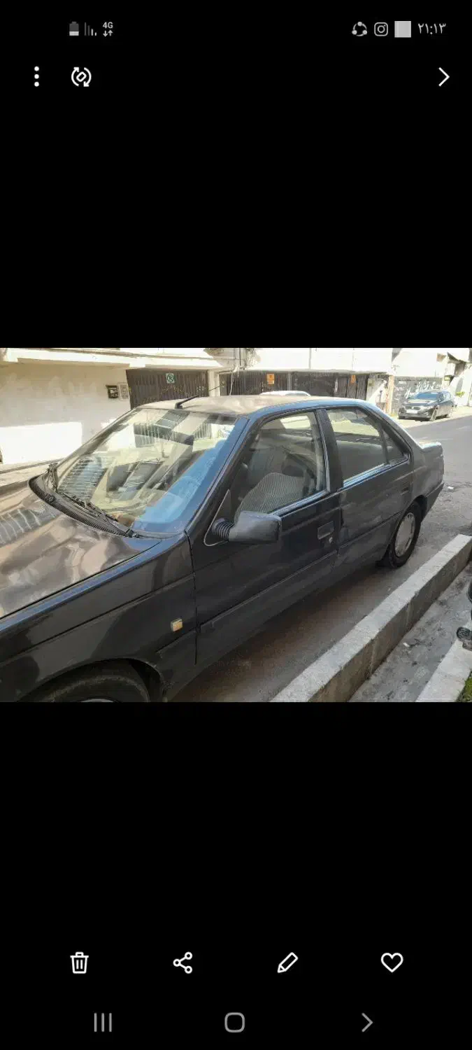 پژو۴۰۵ مدل ۸۲|خودرو سواری و وانت|هریس, |دیوار