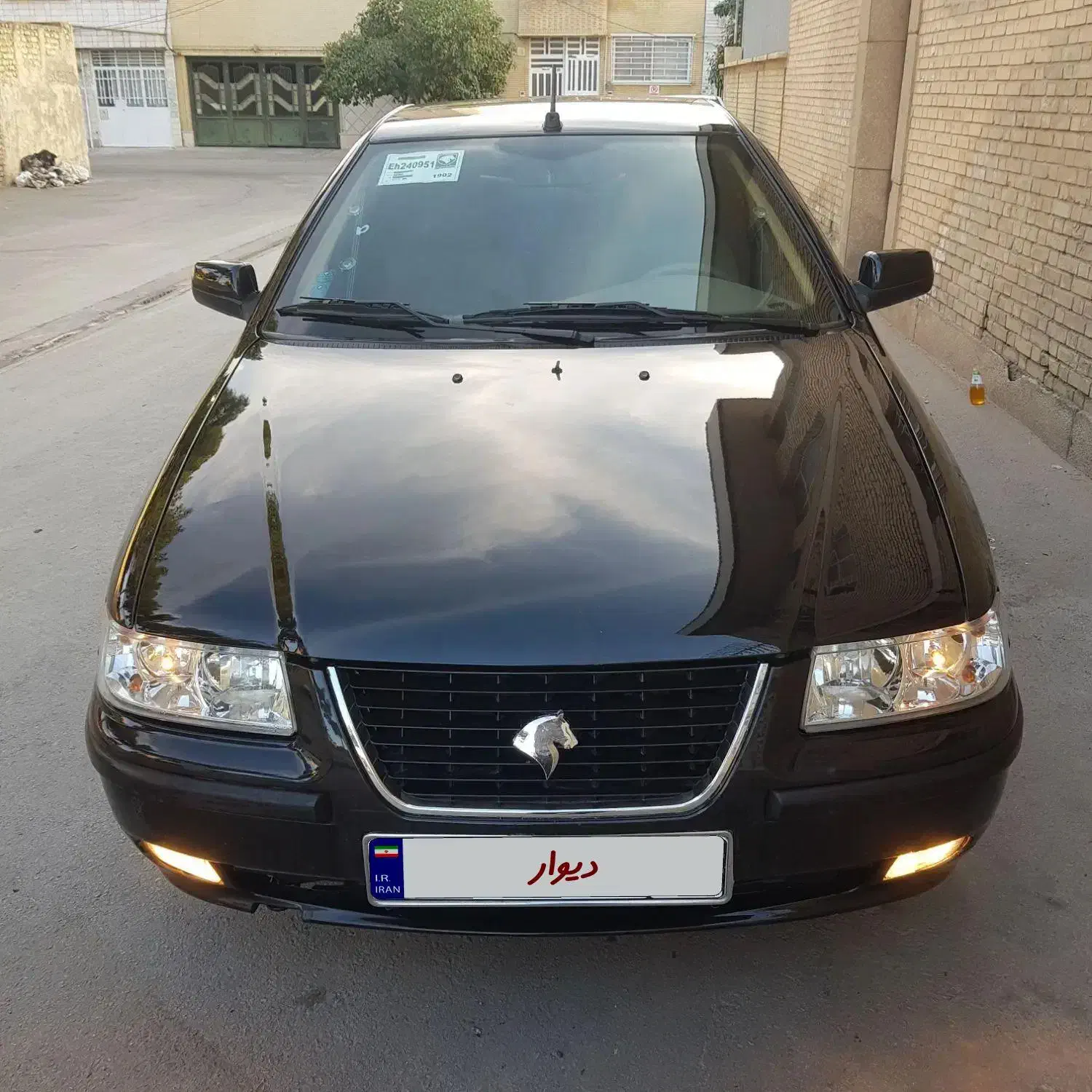 سمند ef7 مشکی متالیک مدل ۹۷|خودرو سواری و وانت|شیراز, ارم|دیوار