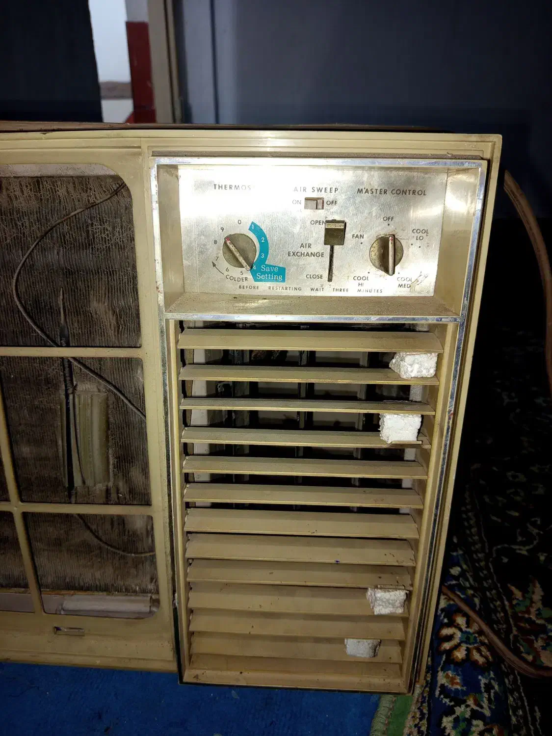 کولر گازی 24هزارامریکای اصل فابریک موتور بزرگ|کولر گازی و فنکوئل|باغ ملک, |دیوار