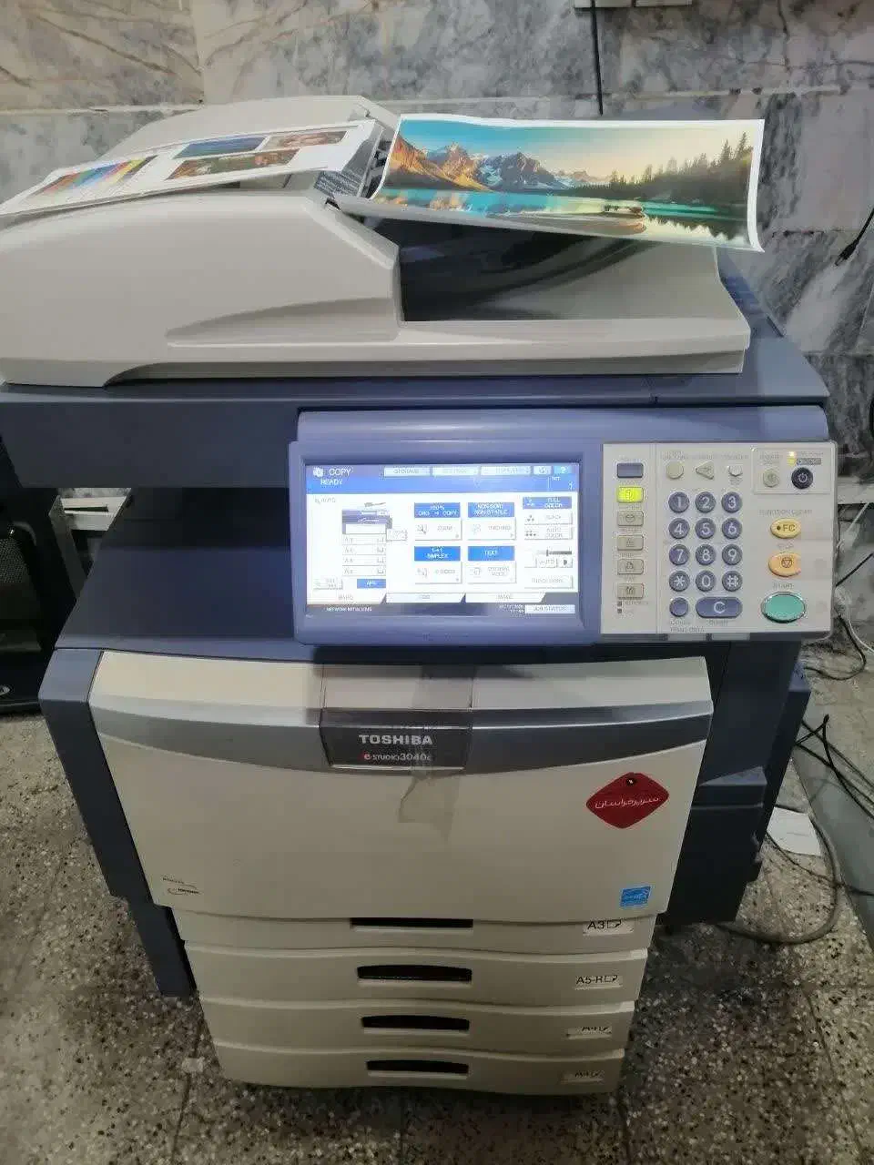 دستگاه فتوکپی توشیبا 3040|پرینتر، اسکنر، کپی، فکس|مشهد, ایثار|دیوار