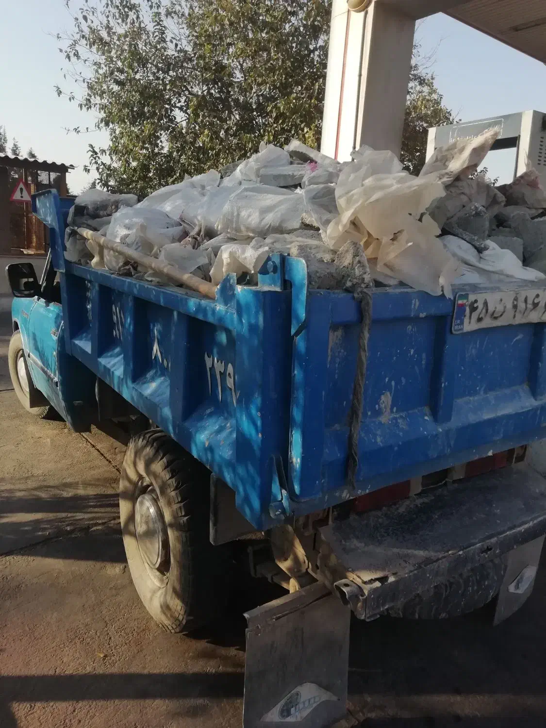 حمل نخاله وحمل کل مصالح ساختمان|خدمات حمل و نقل|شیراز, وصال|دیوار