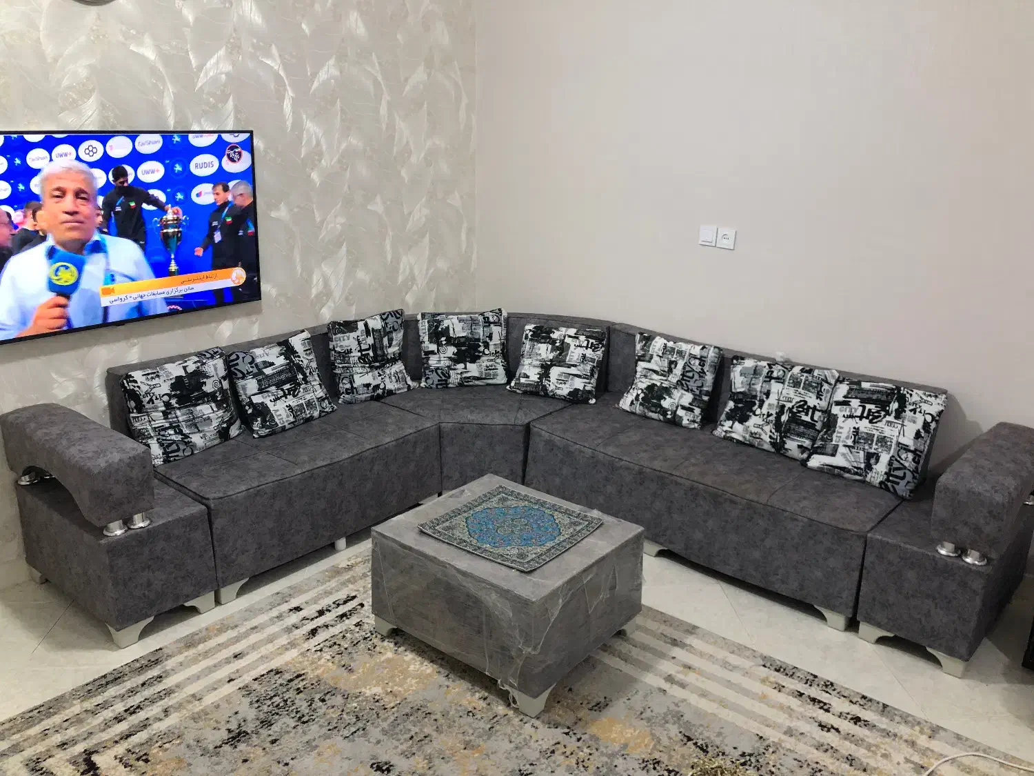 مبل L|مبلمان خانگی و میز عسلی|بندرعباس, |دیوار