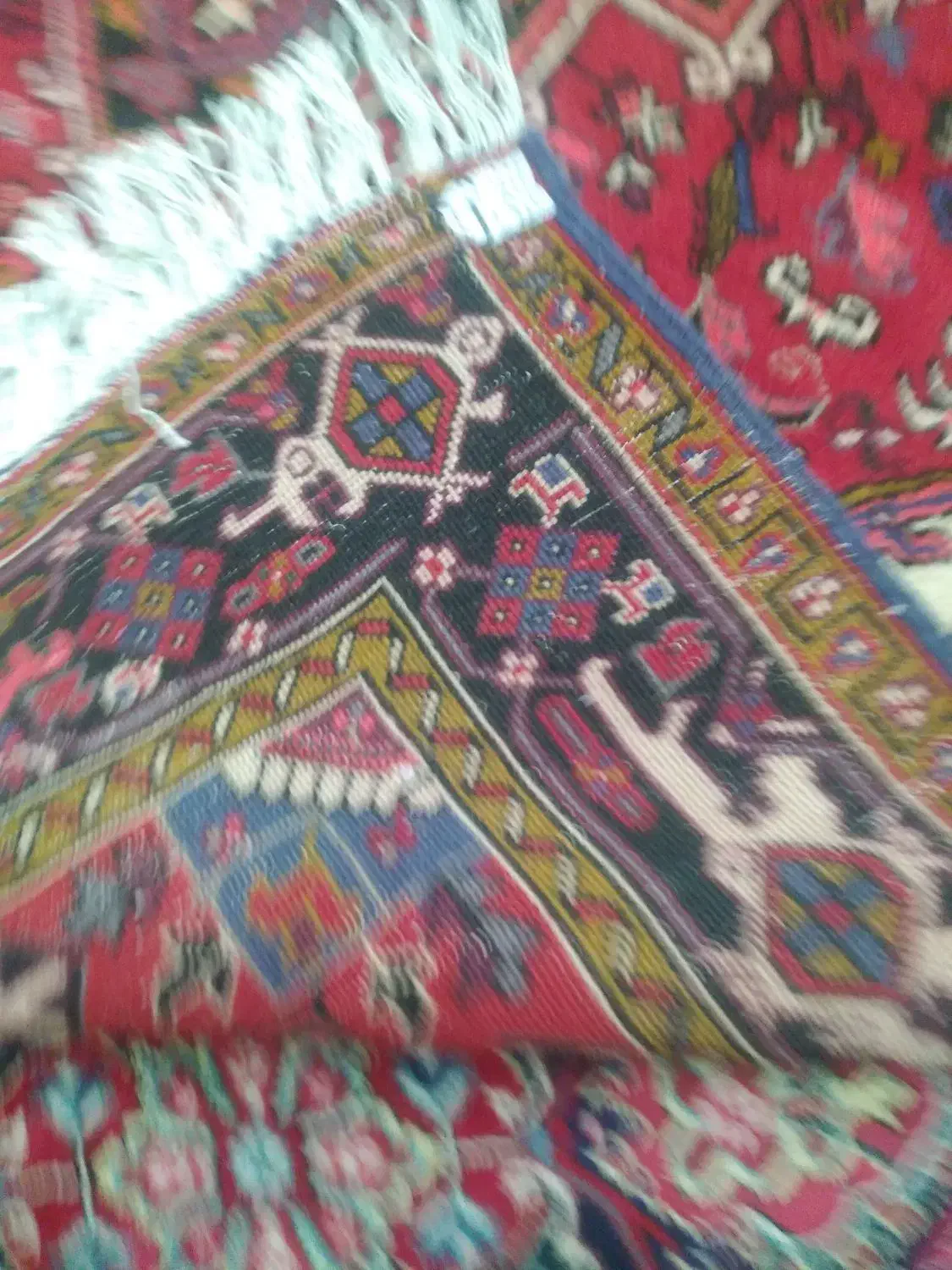 باسلام ۱عدد فرش دستباف ۶متری سالم سالمه درحد نو|فرش|تبریز, |دیوار