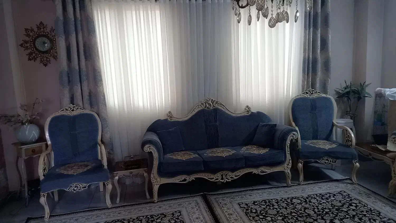 مبلمان کلاسیک هفت نفره|مبلمان خانگی و میز عسلی|تهران, هفده شهریور|دیوار