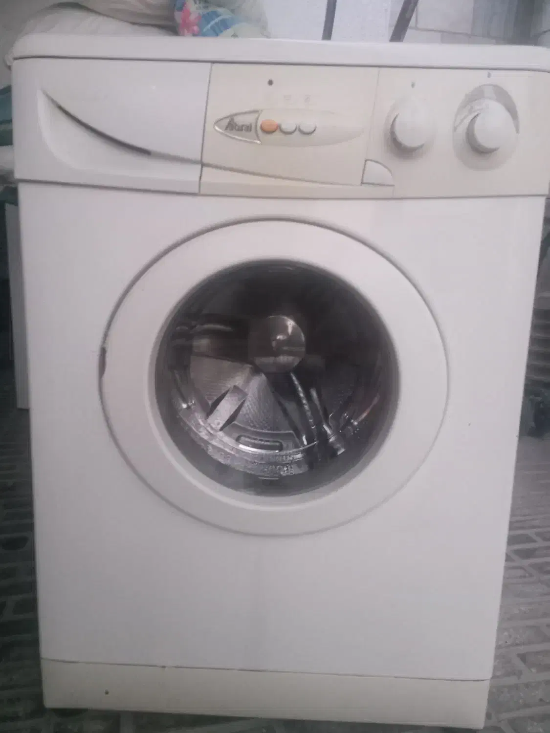 ماشین لباسشویی اتوماتیک آبسال|ماشین لباسشویی و خشککن لباس|دورود, |دیوار