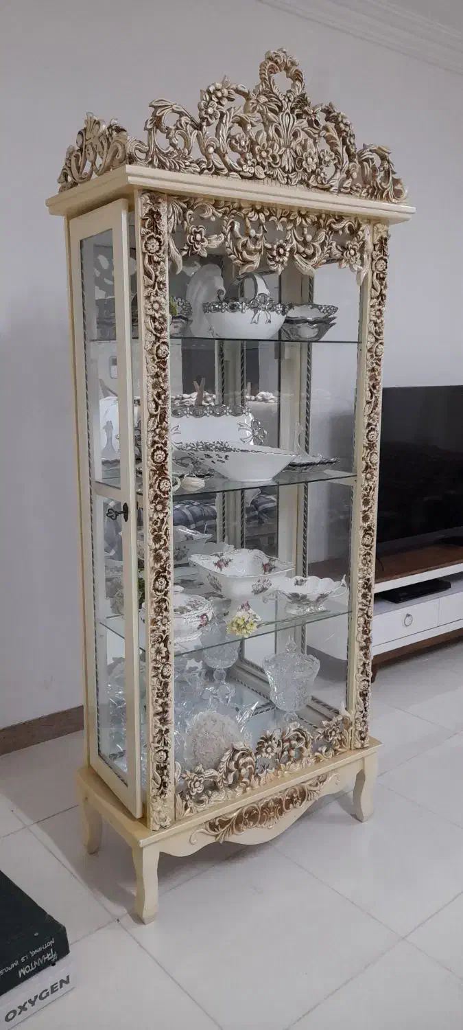 بوفه در حد نو|بوفه، ویترین، کنسول|رشت, حومه رشت|دیوار