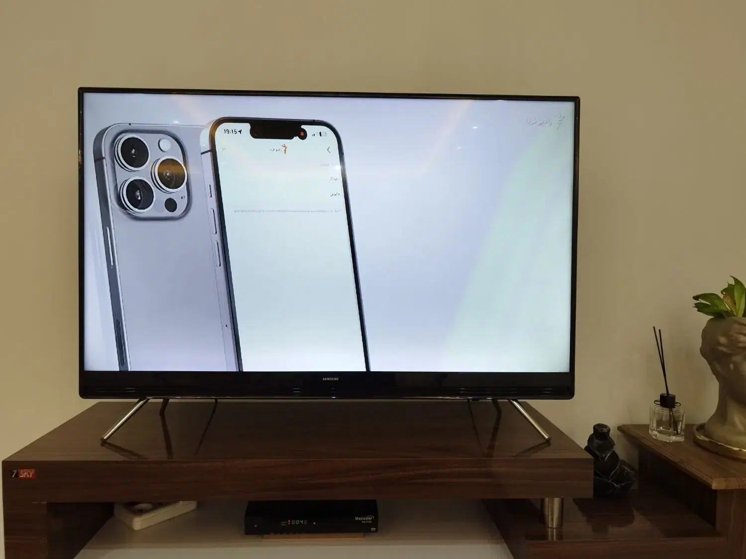 ،Lidهوشمند 43سامسونگ مدلM5890|تلویزیون و پروژکتور|همدان, |دیوار