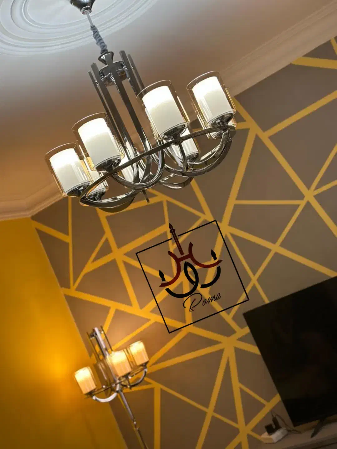 لوستر / نمونه اورجینال اصلی / رومالوستر فردیس|لوستر و چراغ آویز|فردیس, سرحدی|دیوار