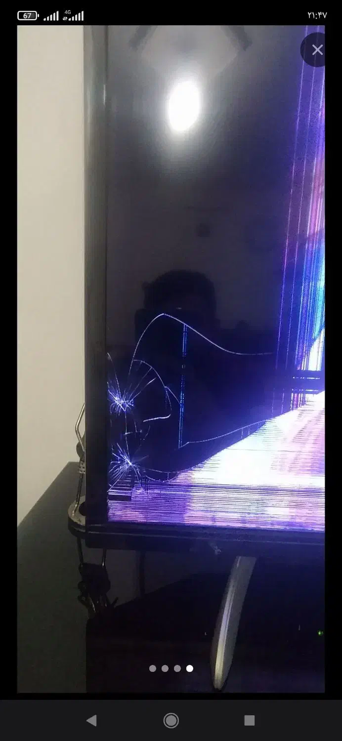 تلویزیون 43 دو نیاز به تعمیر|تلویزیون و پروژکتور|نیشابور, مدرس|دیوار