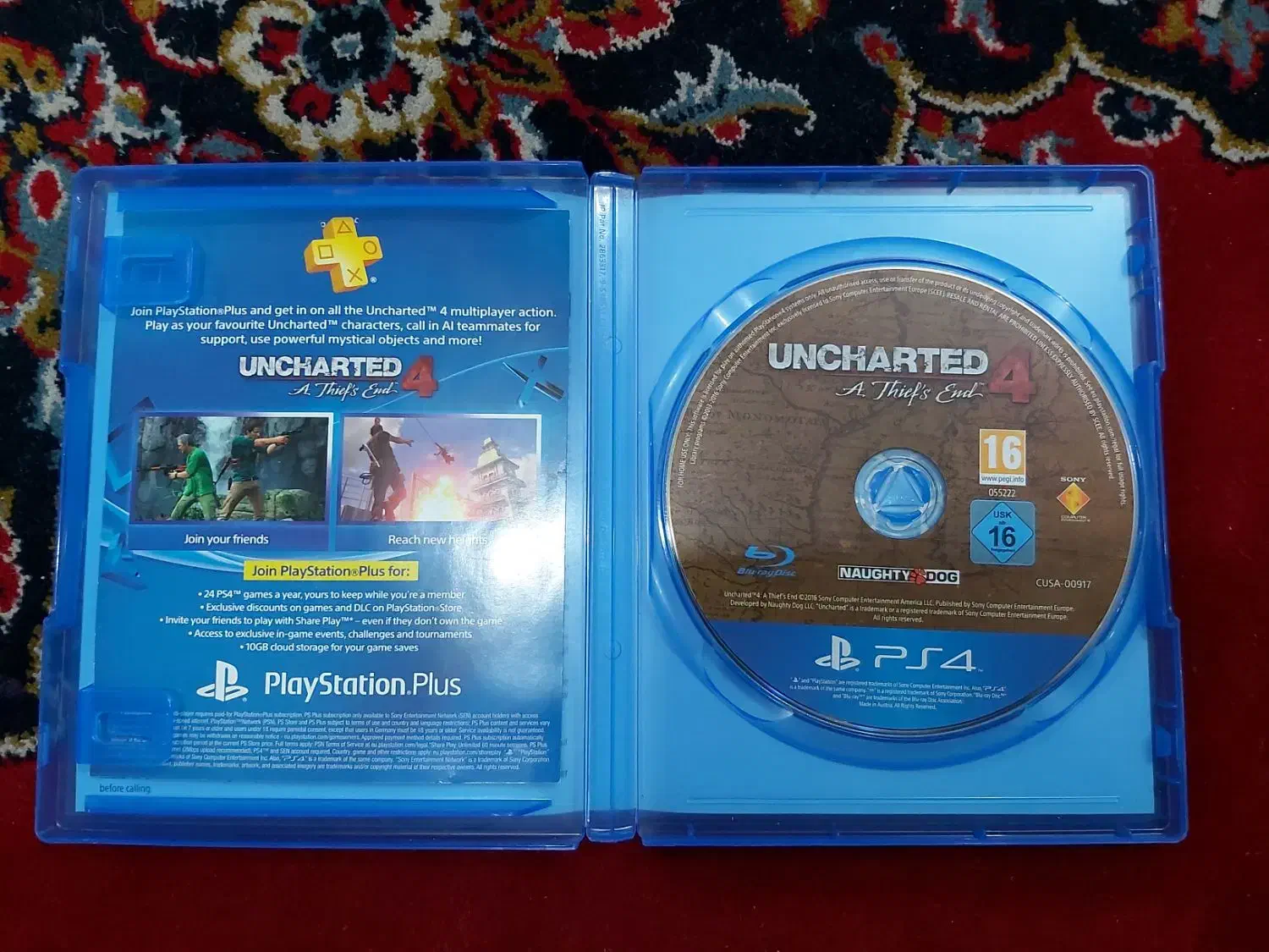 بازی Uncharted 4 PS4|کنسول، بازی ویدئویی و آنلاین|مشهد, ثامن|دیوار