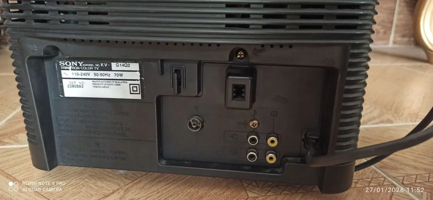 تلویزیون سونی 14 با کنترل|تلویزیون و پروژکتور|شیراز, شهرک سراج‎|دیوار