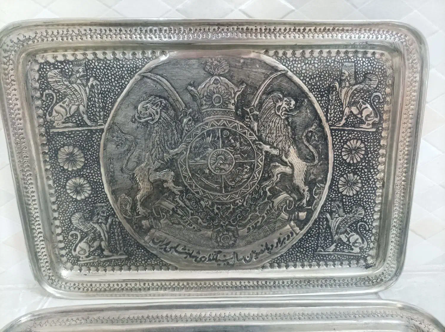 سینی ورشو قلمزنی|کلکسیون و سرگرمی|بروجرد, |دیوار