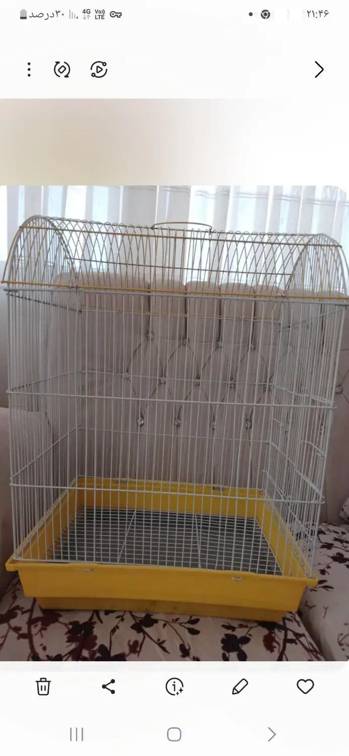 قفس بزرگ|لوازم جانبی حیوانات|میانه, |دیوار