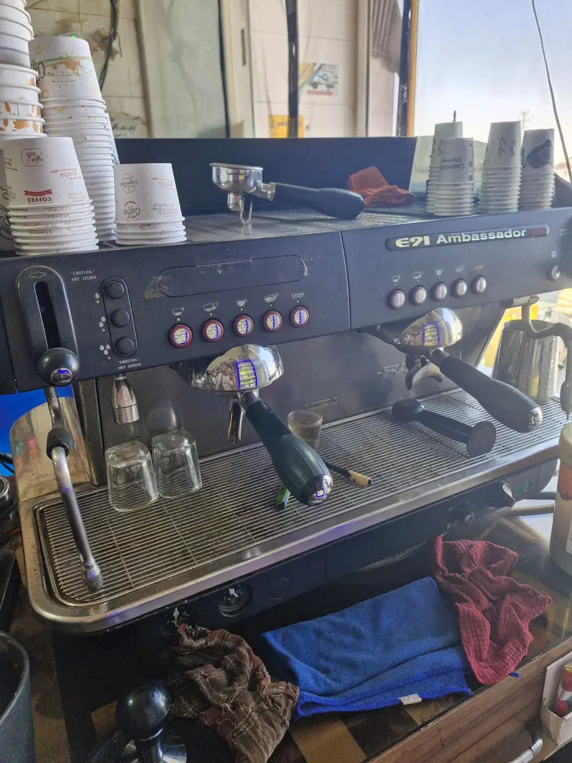 دستگاه اسپرسو صنعتی فایما e91|کافی‌شاپ و رستوران|معصومیه, |دیوار