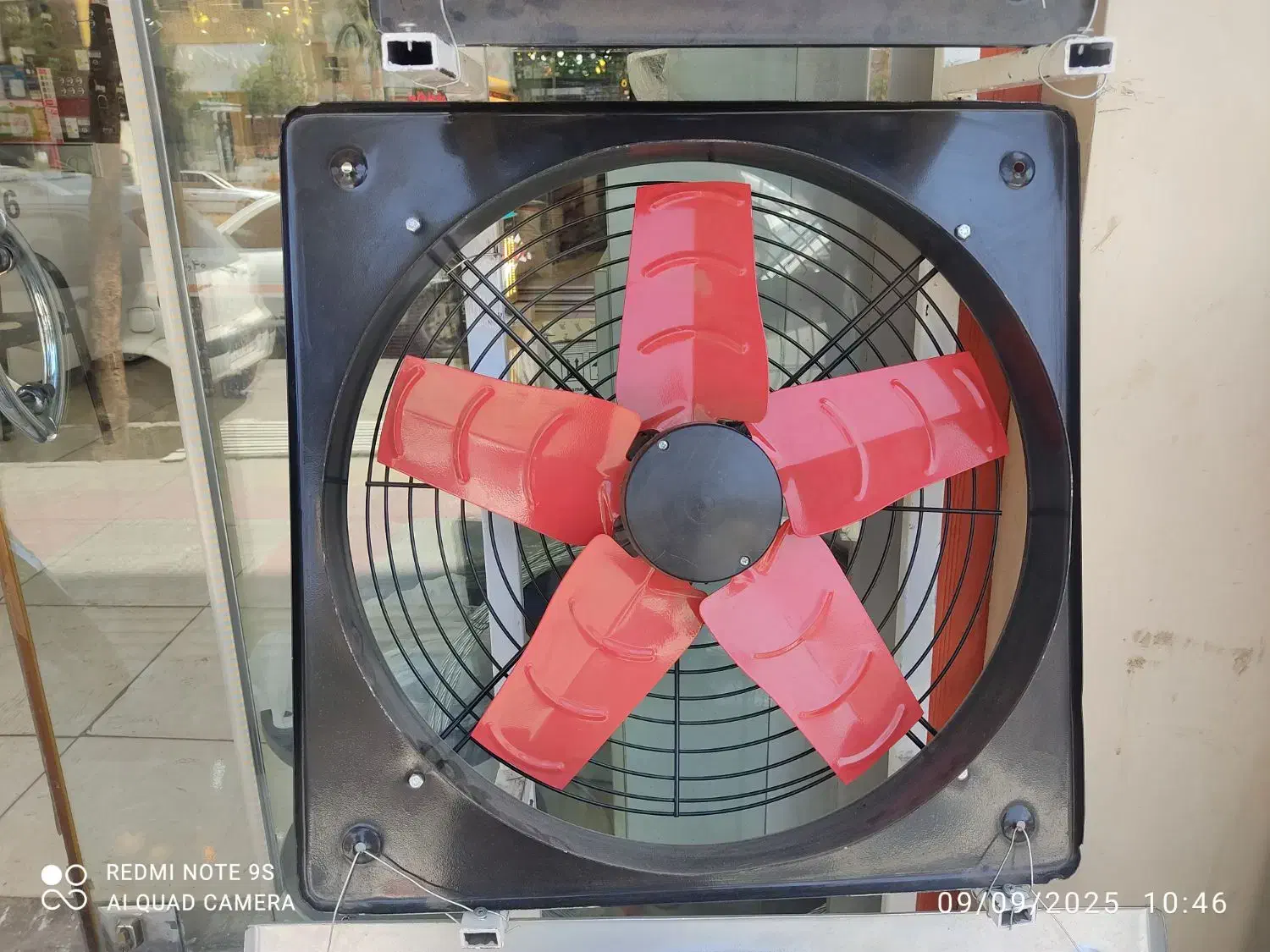 هواکش صنعتی|پنکه و تصفیهکنندهٔ هوا|کرمان, |دیوار