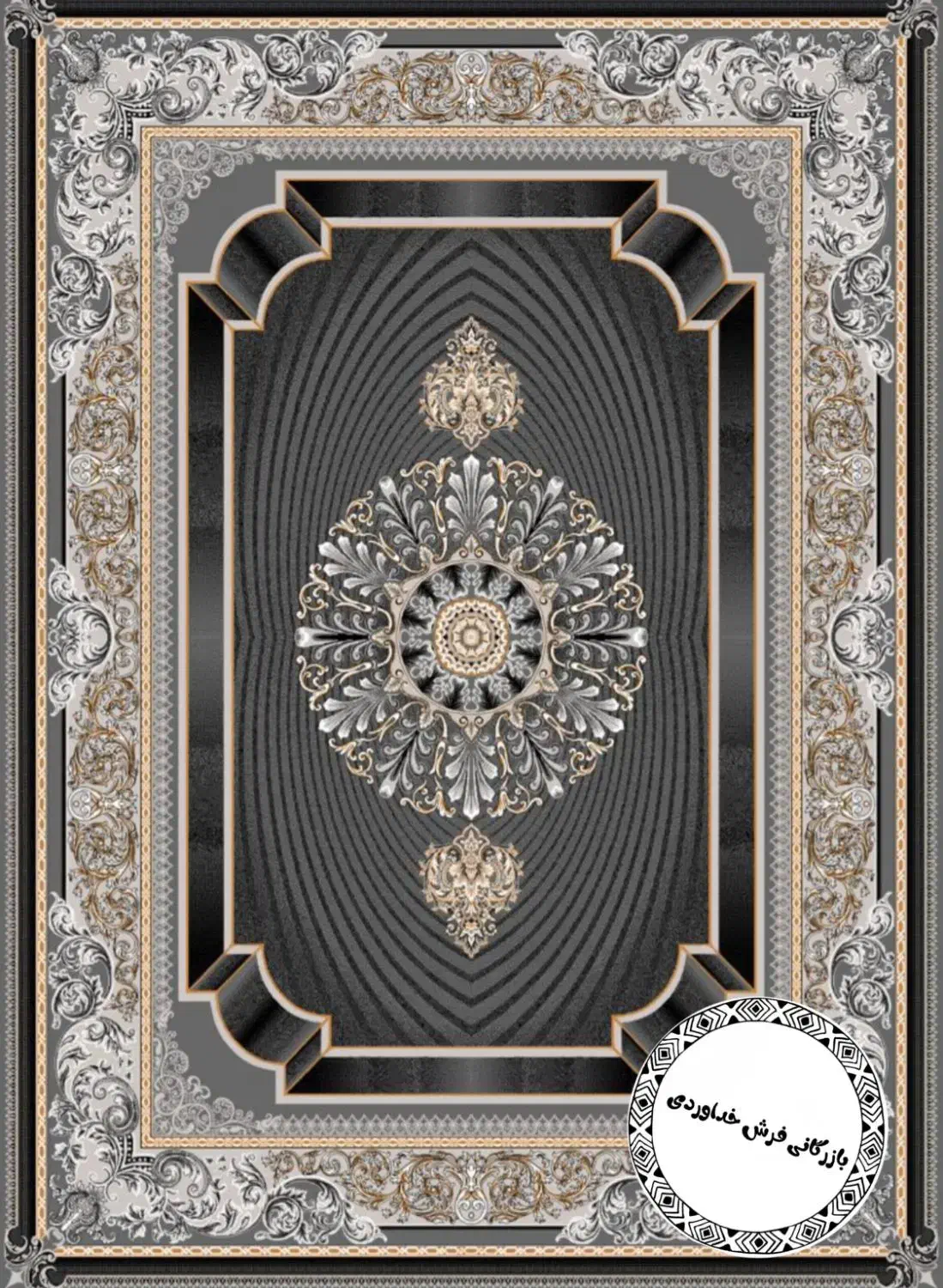 فرش//زیبای گل*|فرش|کرمان, |دیوار