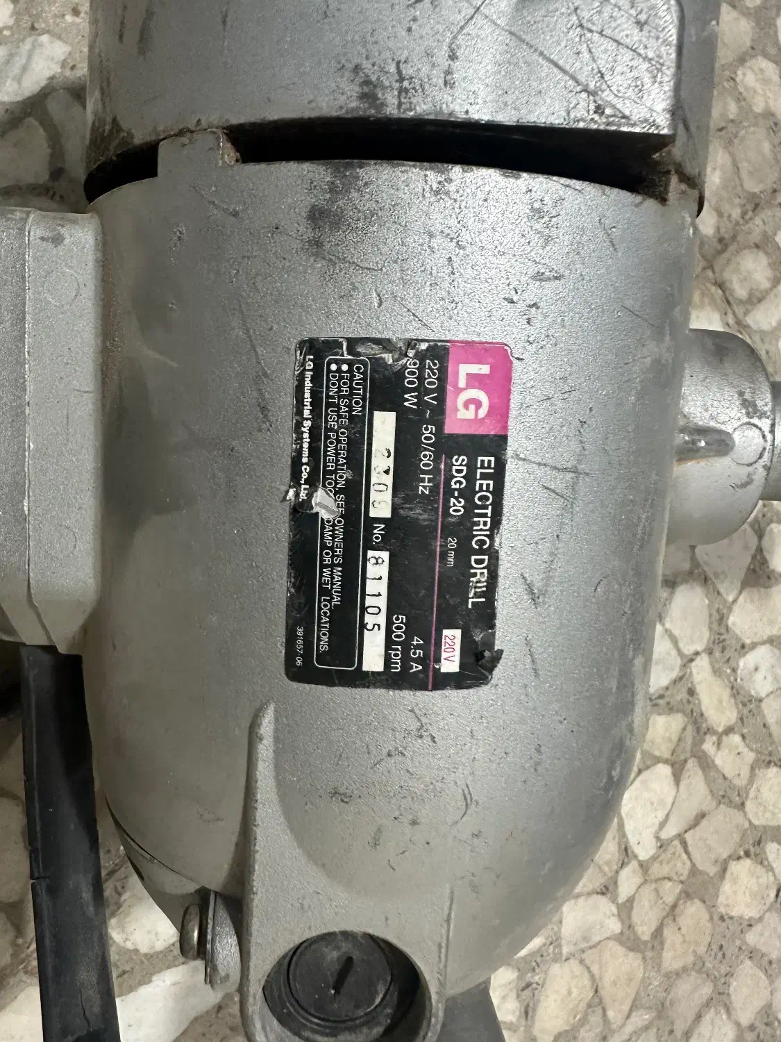 فروش موتور اب و دریل مارک ال جی|مصالح و تجهیزات ساختمان|عسلویه, |دیوار