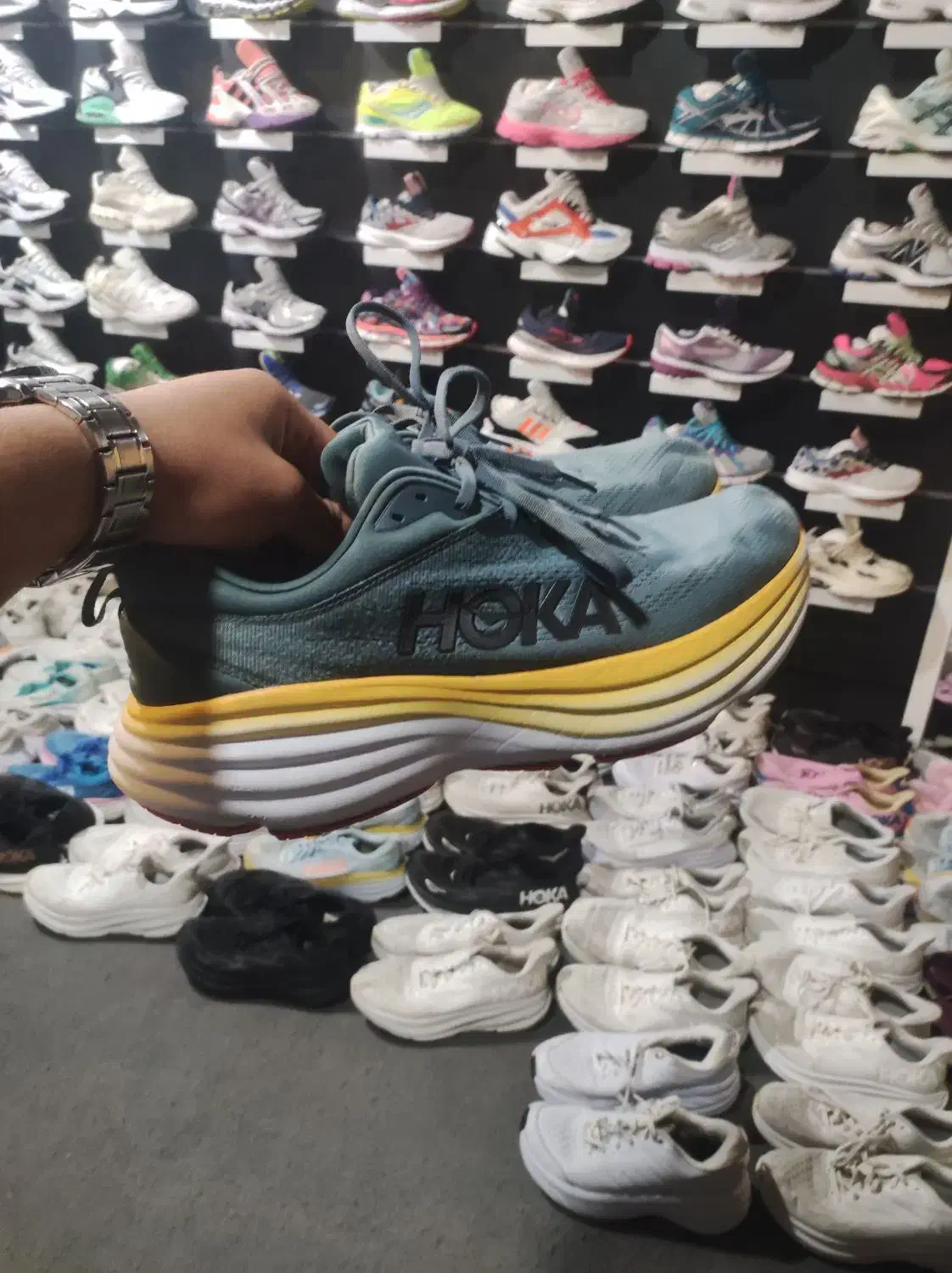 کتونی هوکا باندی 8 اورجینال سایز 46|کیف، کفش، کمربند|ماهدشت, |دیوار