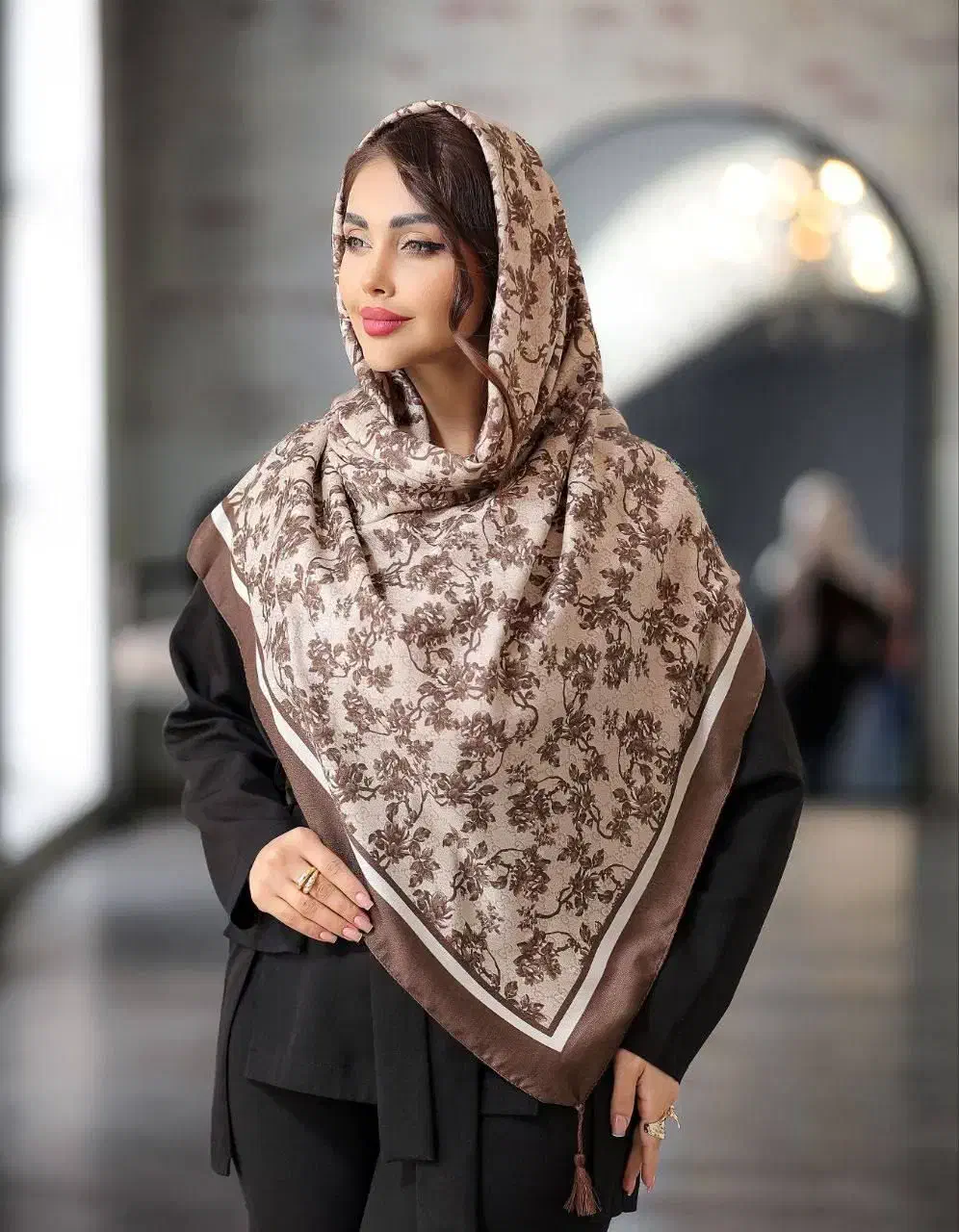 روسری سیاسکارف پاییزه|لباس|اشنویه, |دیوار