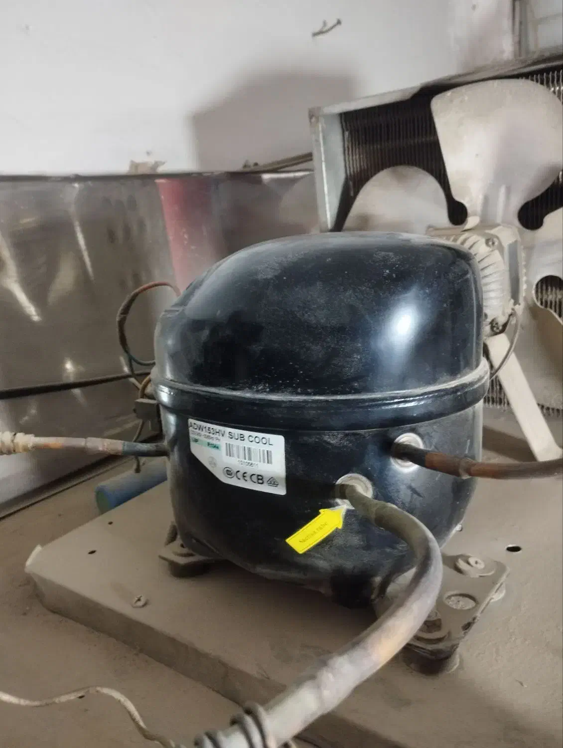 یخچال ایستاده چهاردر.مارک الکترو استیل.|فروشگاه و مغازه|شیروان (خراسان), |دیوار