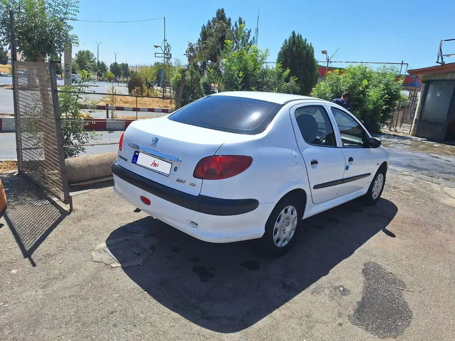 206 sd مدل ۹۹ بی رنگ|خودرو سواری و وانت|همدان, |دیوار