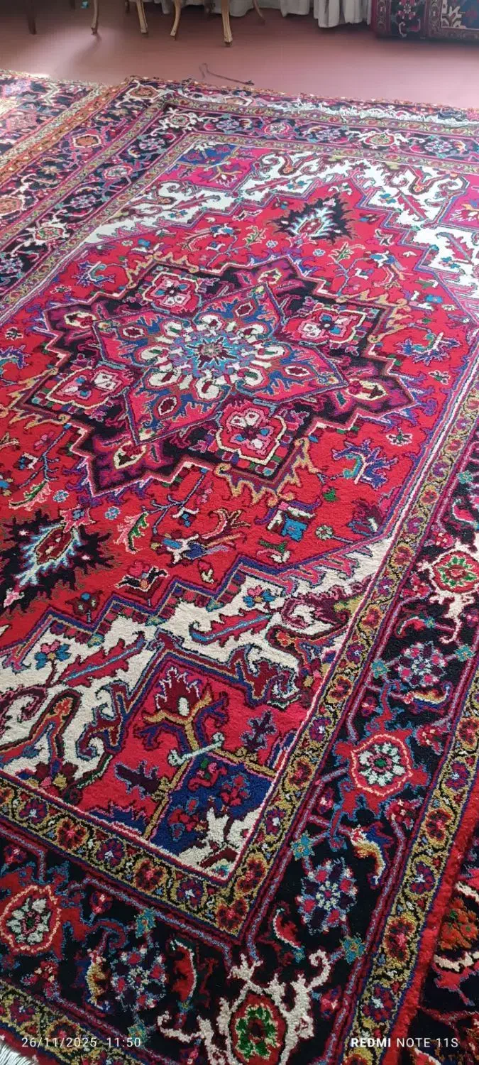 یک جفت 6متری هریس تاجری اصل|فرش|تبریز, |دیوار