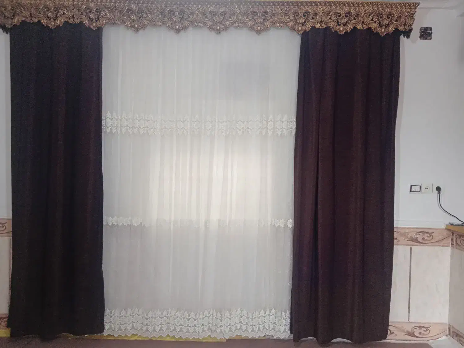 پرده خانه وکتیبه|پرده، رانر، رومیزی|آق قلا, |دیوار