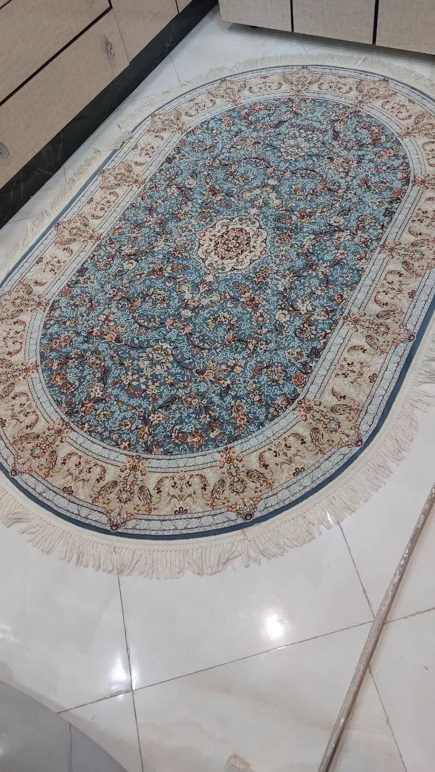 فرش ۴متری بیضی|فرش|خرمآباد, |دیوار