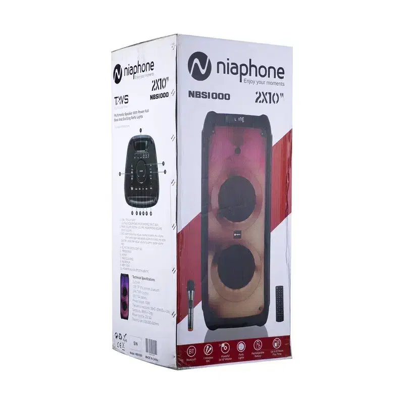 اسپیکر بلوتوثی نیافون NBA1000|پخش‌کننده همراه|دزفول, |دیوار