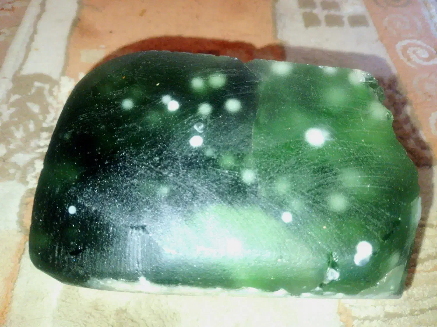 شاهکارزیبای طبیعت طبیعی سنگ آبسیدین سیترین|کلکسیون اشیاء عتیقه|قروه, |دیوار