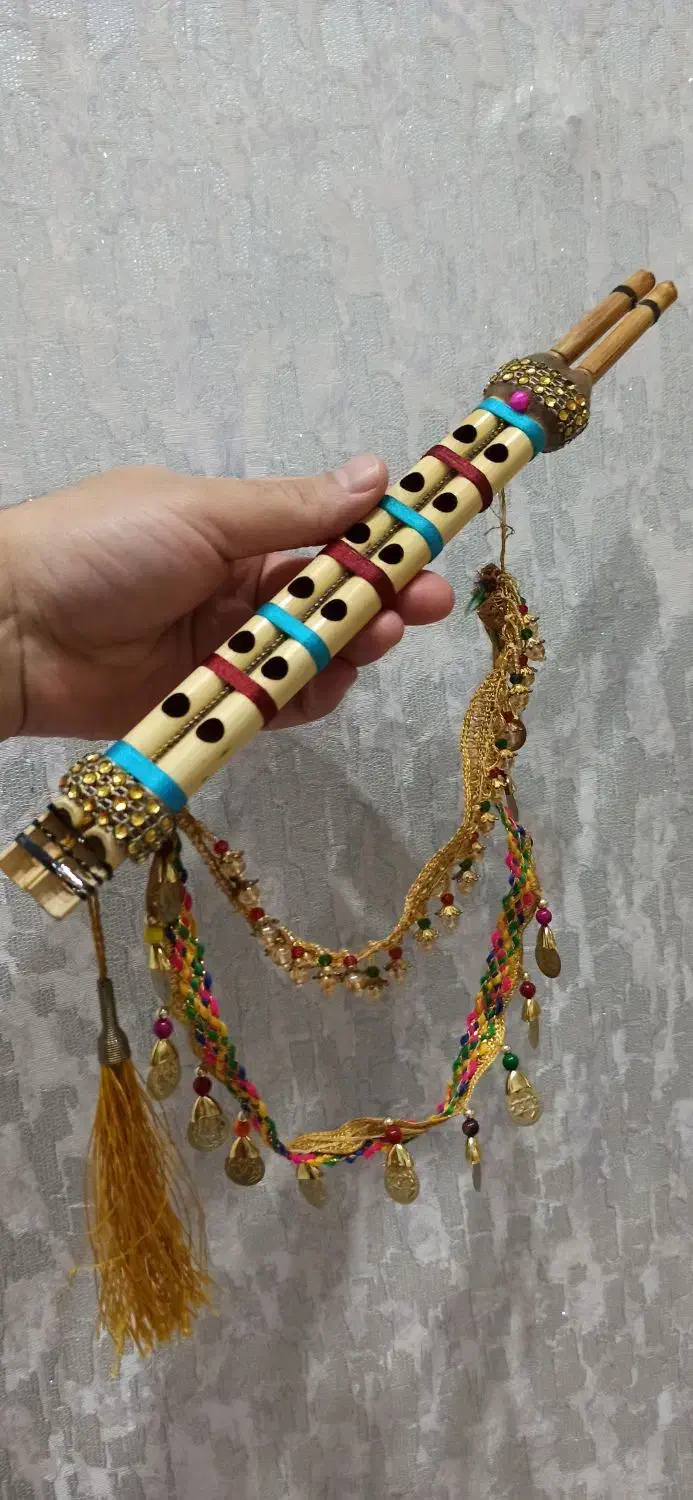 ساز بندری . نی جفتی|سازهای بادی|بیرجند, |دیوار