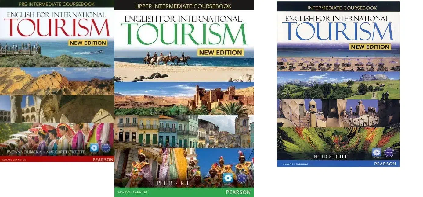 کتاب زبان توریسم English for International Tourism|کتاب و مجله آموزشی|تهران, فلسطین (میدان انقلاب)|دیوار