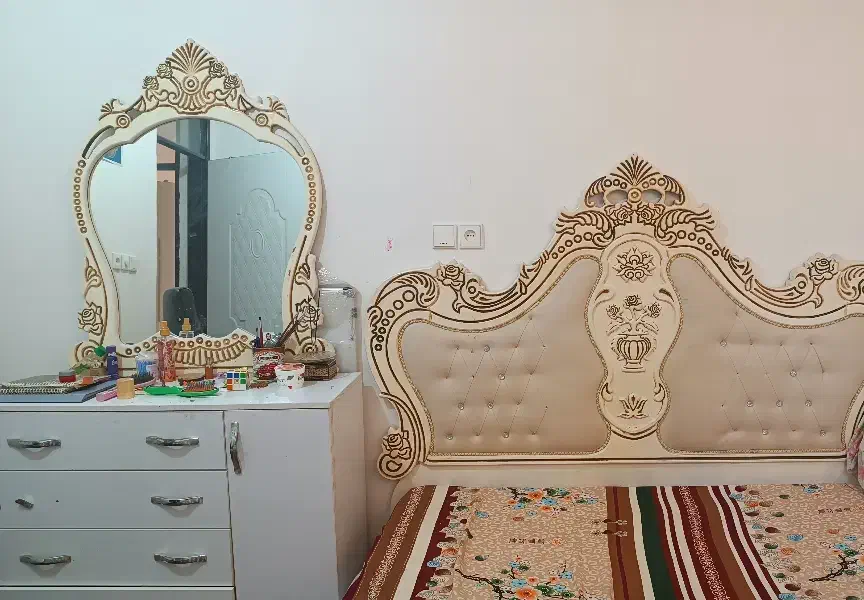 تخت و لباسشویی اول ملاثانی|تخت و سرویس خواب|باوی, |دیوار