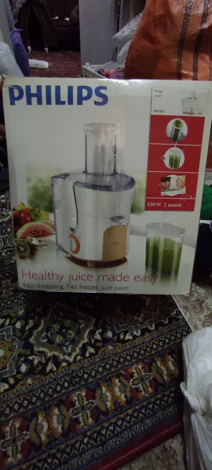 آب میوه گیری تک کاره فیلپس|آبمیوه‌گیر و آب‌مرکبات‌گیر|رشت, دباغیان|دیوار