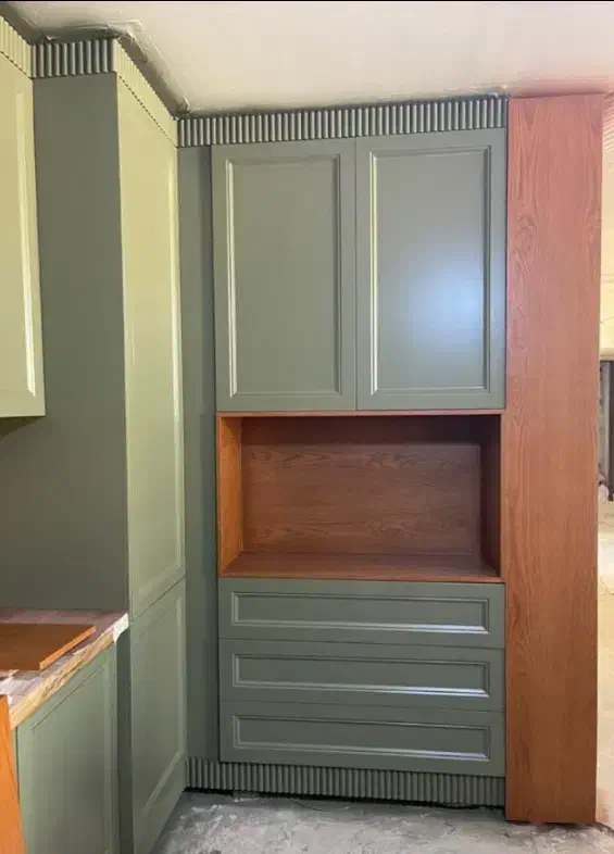 کابینت وجارختخوابیmff چوب|کتابخانه، شلف، قفسههای دیواری|گلبهار, شهر جدید گلبهار|دیوار