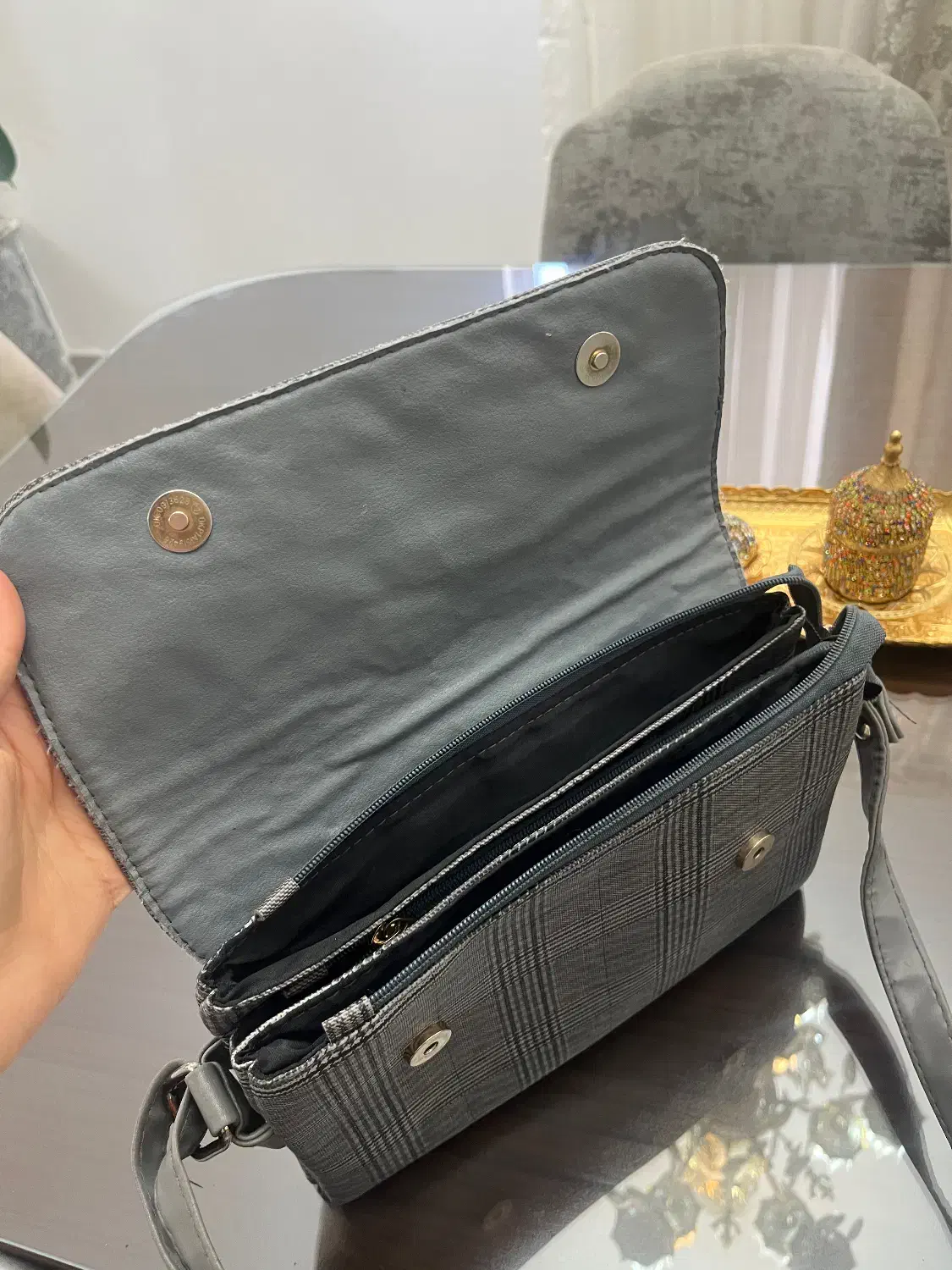 کیف زنانه طوسی|کیف، کفش، کمربند|اسلامشهر, شهرک امام حسین (میان آباد)|دیوار