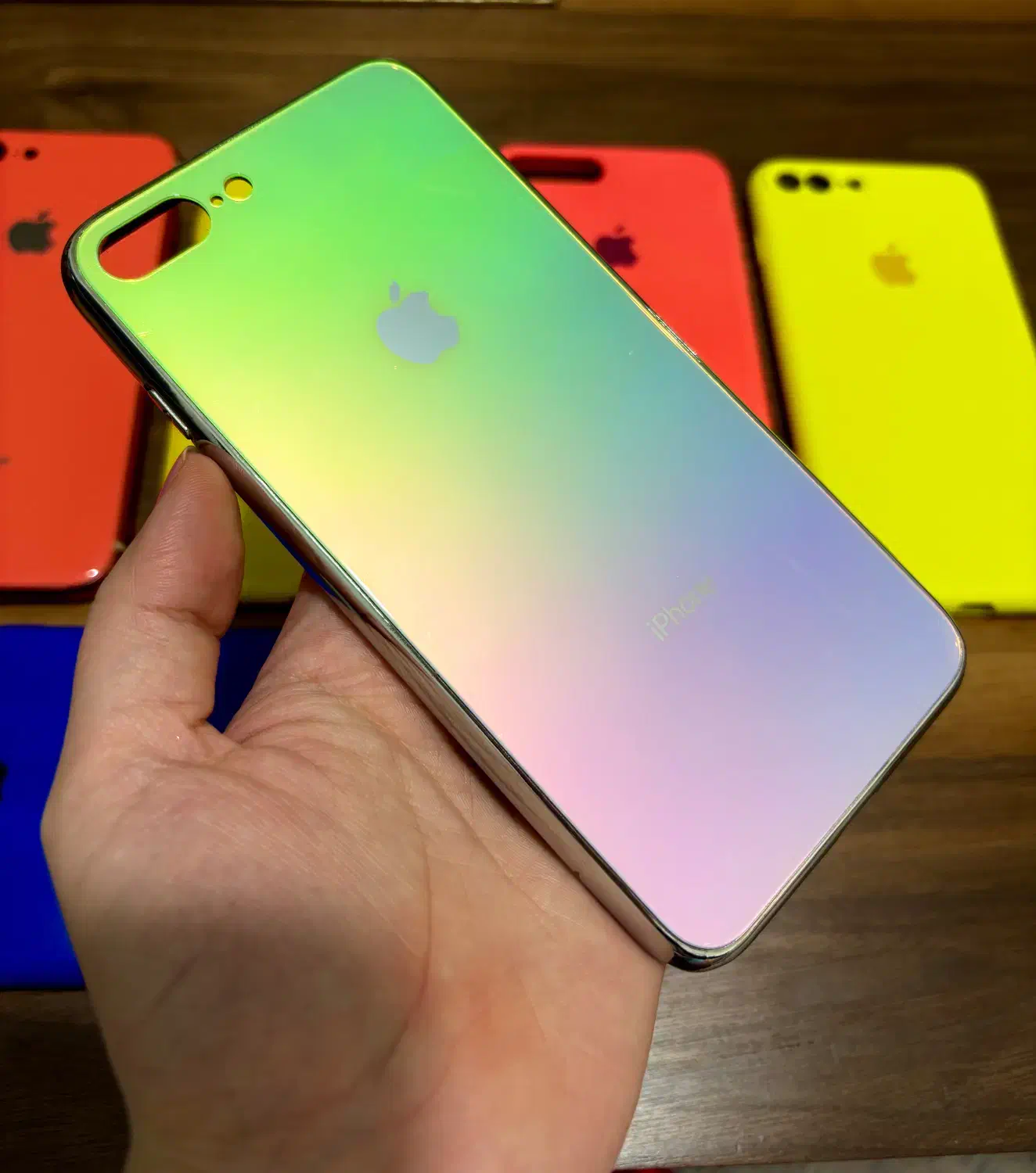 قاب و کاور آیفون ۷ پلاس سیلیکونی و اورجینال|لوازم جانبی موبایل و تبلت|بابل, |دیوار